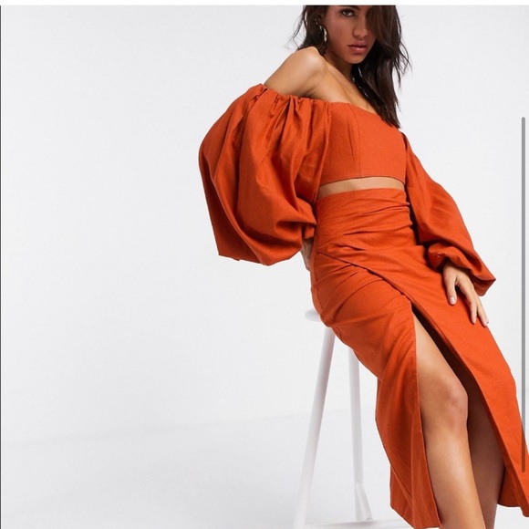 ASOS Dresses & Skirts - ASOS Midaxi skirt with thigh high split set